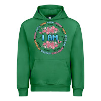 Emerald i am inspiration Urban Hoodie - MaliasSmallBusiness