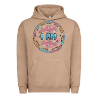 Pigment Burro i am inspiration Urban Hoodie - MaliasSmallBusiness