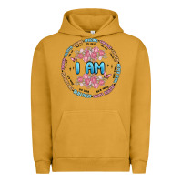 Pigment Peanut Butter i am inspiration Urban Hoodie - MaliasSmallBusiness