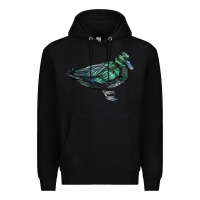 Black East İndie Duck Premium Hoodie - LillyAllenDesigns