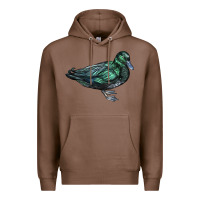 Chestnut East İndie Duck Premium Hoodie - LillyAllenDesigns