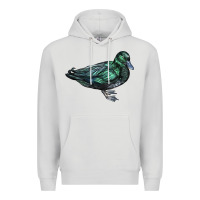 Dove Grey East İndie Duck Premium Hoodie - LillyAllenDesigns
