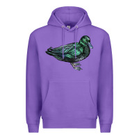 Purple East İndie Duck Premium Hoodie - LillyAllenDesigns