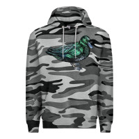 Slate Camo East İndie Duck Premium Hoodie - LillyAllenDesigns