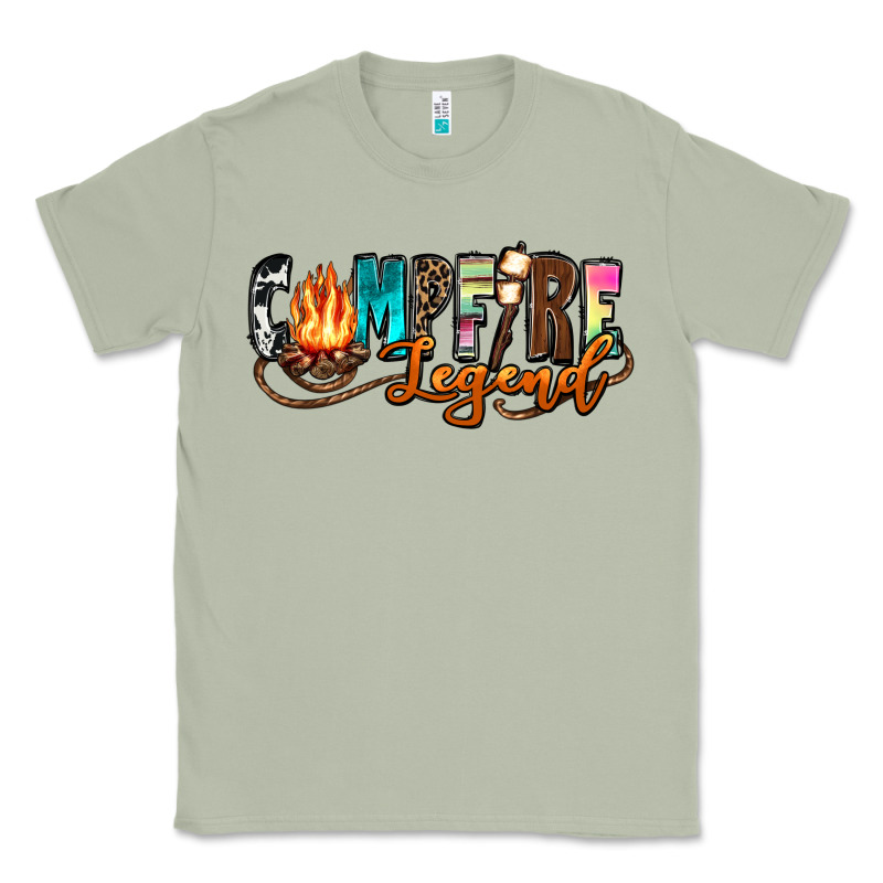 Campfire Legend Classic Tee by Zillion Design Studio | Teevron
