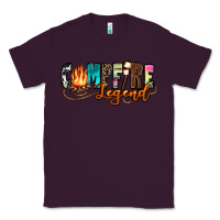 Plum campfire legend Classic Tee - Zillion Design Studio