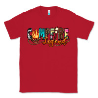Red campfire legend Classic Tee - Zillion Design Studio
