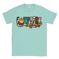 Seafoam campfire legend Classic Tee - Zillion Design Studio