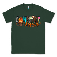Sports Green campfire legend Classic Tee - Zillion Design Studio