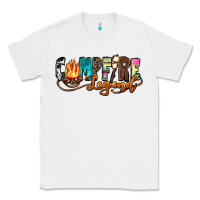 White campfire legend Classic Tee - Zillion Design Studio