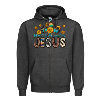 Charcoal Heather let me tell you about my jesus Zipper Hoodie - Zillion Design Studio
