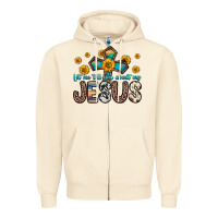 Sandshell let me tell you about my jesus Zipper Hoodie - Zillion Design Studio