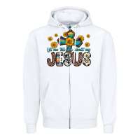 White let me tell you about my jesus Zipper Hoodie - Zillion Design Studio