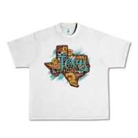 Lunar Rock leopard cowhide sunflower texas map Urban Heavy Tee - Artiststas
