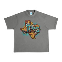 Tornado leopard cowhide sunflower texas map Urban Heavy Tee - Artiststas