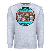 Heather Grey nurse car coasters Premium Sweatshirt - AdoDesignShop