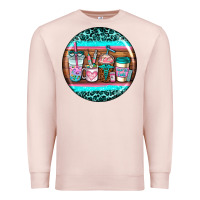 Pale Pink nurse car coasters Premium Sweatshirt - AdoDesignShop
