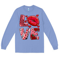 Colony Blue love kiss Long Sleeve Tee - RanaPortraitStore