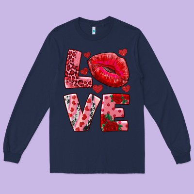 Long Sleeve Tee love kiss