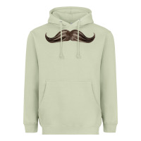 Matcha brown moustache fa element Heavyweight Hoodie - FaDigitalArtStudio