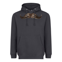 Smoke brown moustache fa element Heavyweight Hoodie - FaDigitalArtStudio