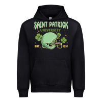 Black saint patrick university Urban Hoodie - MaliasSmallBusiness