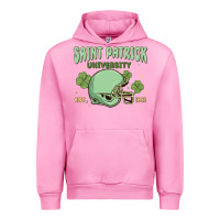 Fuchsia Pink saint patrick university Urban Hoodie - MaliasSmallBusiness