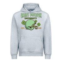 Heather Grey saint patrick university Urban Hoodie - MaliasSmallBusiness