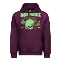 Mauve Wine saint patrick university Urban Hoodie - MaliasSmallBusiness
