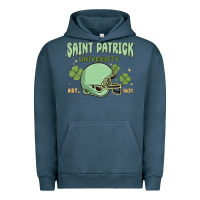 Pigment Midnight Navy saint patrick university Urban Hoodie - MaliasSmallBusiness