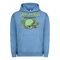 Pigment Pebble Blue saint patrick university Urban Hoodie - MaliasSmallBusiness