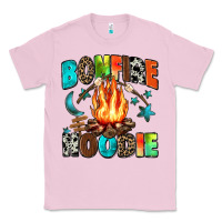 Bubblegum Pink bonfire Classic Tee - Zillion Design Studio