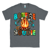 Charcoal Heather bonfire Classic Tee - Zillion Design Studio