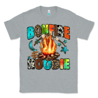 Heather Grey bonfire Classic Tee - Zillion Design Studio