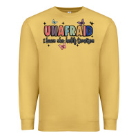 Antique Gold unafraid Premium Sweatshirt - JahusDesignShop