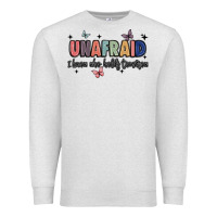 Oatmeal Heather unafraid Premium Sweatshirt - JahusDesignShop