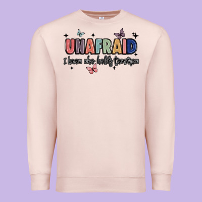 Unafraid Premium Sweatshirt Designed By Jahusdesignshop