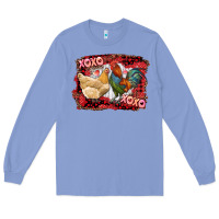 Xoxo Rooster And Chicken Long Sleeve Tee | Teevron