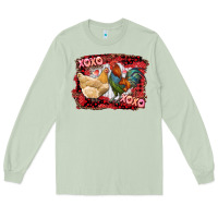 Matcha xoxo rooster and chicken Long Sleeve Tee - RanaPortraitStore