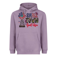 Lavender small town gail usa Heavyweight Hoodie - CowhideDigitalArt