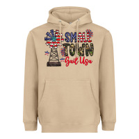 Mushroom small town gail usa Heavyweight Hoodie - CowhideDigitalArt