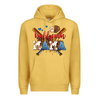 Antique Gold ballpark mama Premium Hoodie - AdoDesignShop