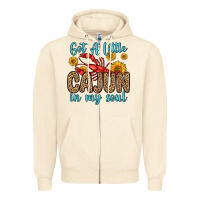 Sandshell got a little cajun in my soul Zipper Hoodie - Zillion Design Studio