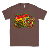 Chestnut juneteenth heart Classic Tee - texasbilliewilder