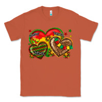 Copper juneteenth heart Classic Tee - texasbilliewilder