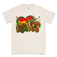 Natural juneteenth heart Classic Tee - texasbilliewilder
