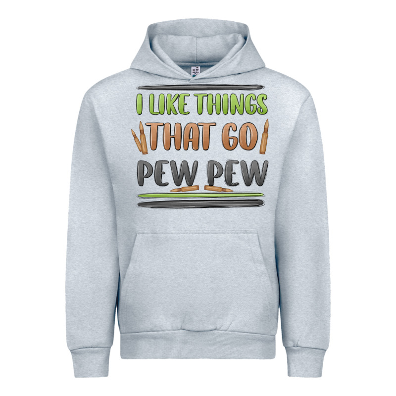 I Like Things That Go Pew Pew Urban Hoodie by MaliasSmallBusiness | Teevron