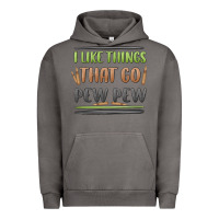 Pigment Tornado i like things that go pew pew Urban Hoodie - MaliasSmallBusiness