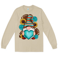 Mushroom western football gnomes Long Sleeve Tee - RanaPortraitStore