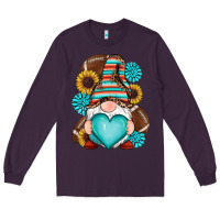 Plum western football gnomes Long Sleeve Tee - RanaPortraitStore